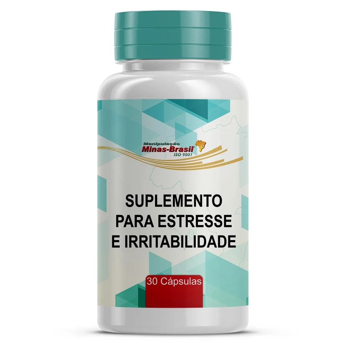 Suplemento Para Stress e Irritabilidade Com 30 Cápsulas