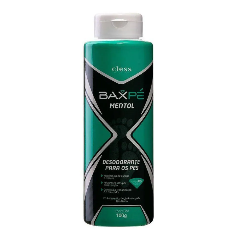 Talco Pés Bax Mentol 100g