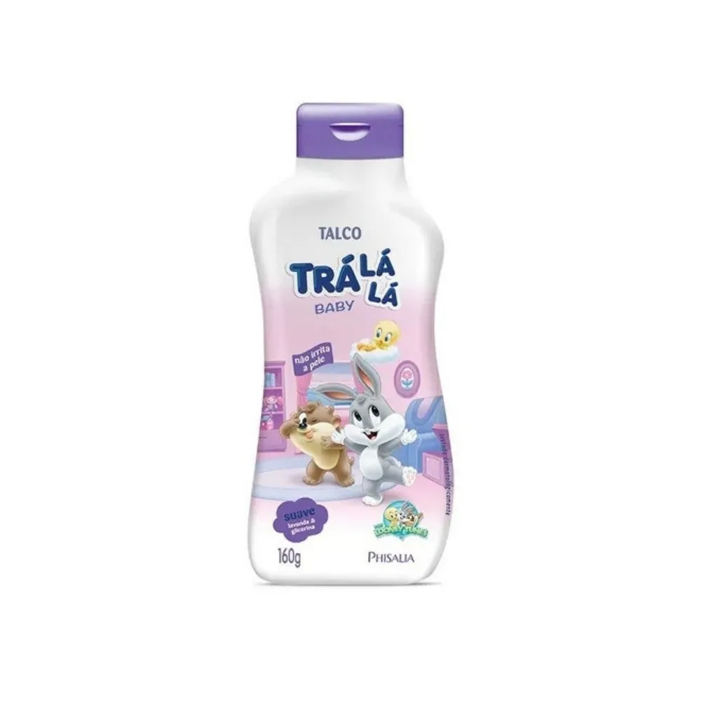 Talco Infantil Trá Lá Lá Baby Suave 160gr