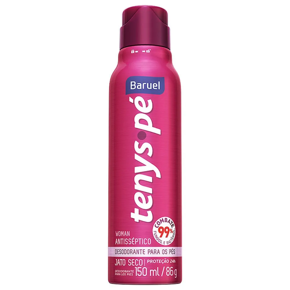 Tenys Pé Baruel Woman Jato Seco 150ml