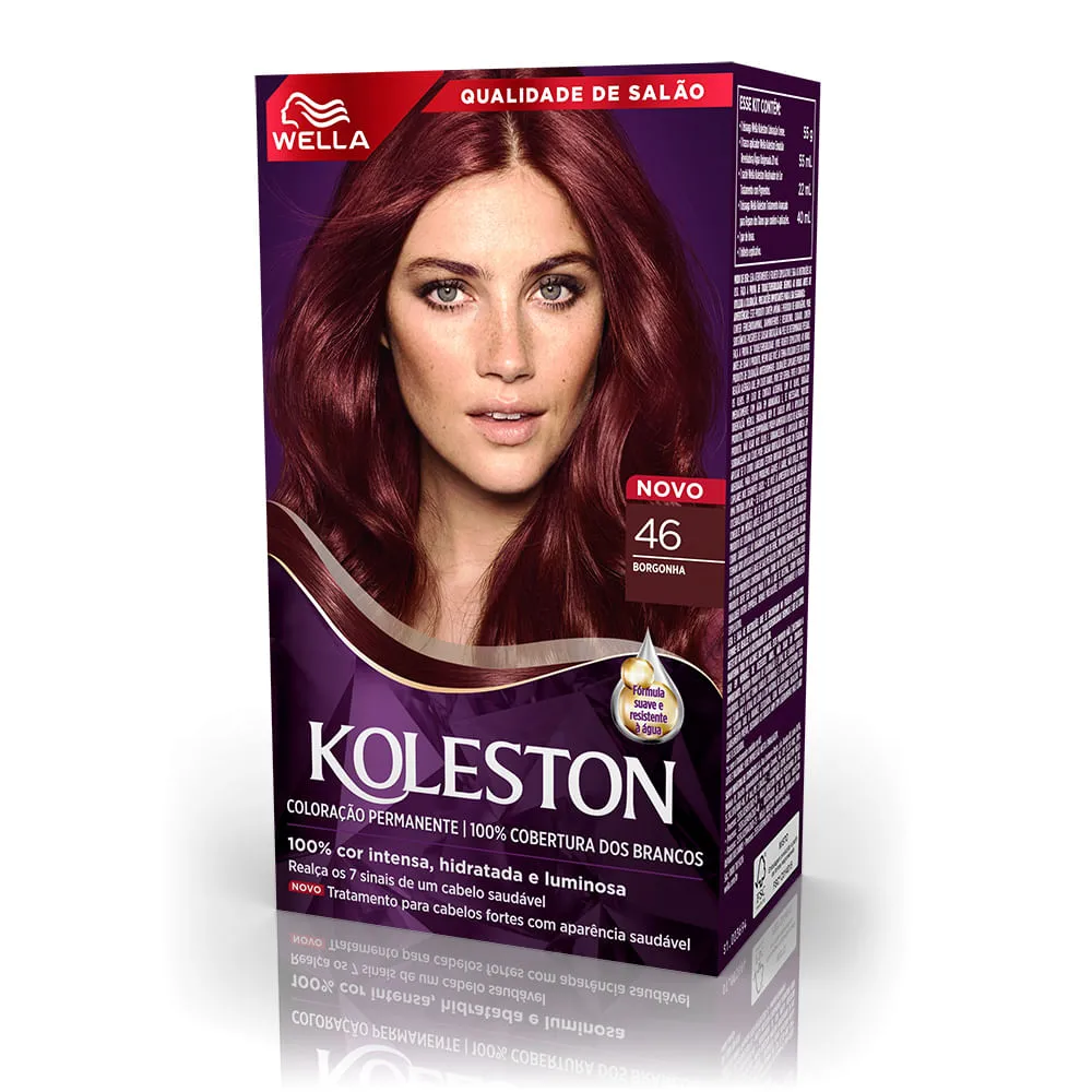 Tinta de Cabelo Koleston 46 Borgonha