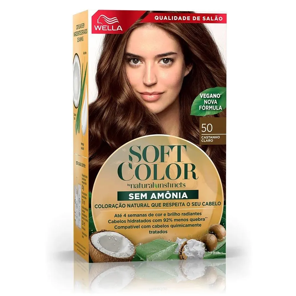 Tinta de Cabelo Softcolor 50 Castanho Claro