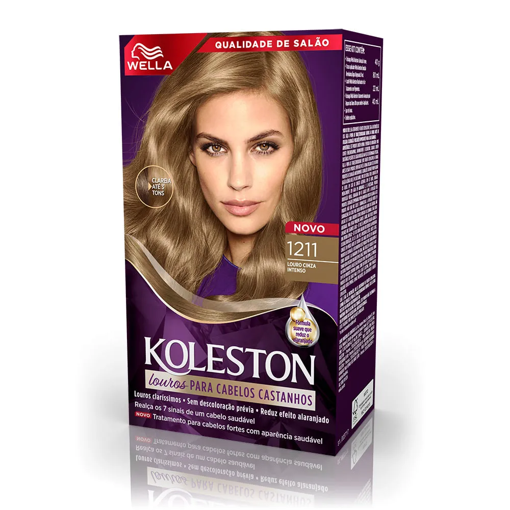 Tintura Koleston 1211 Louro Cinza Intenso