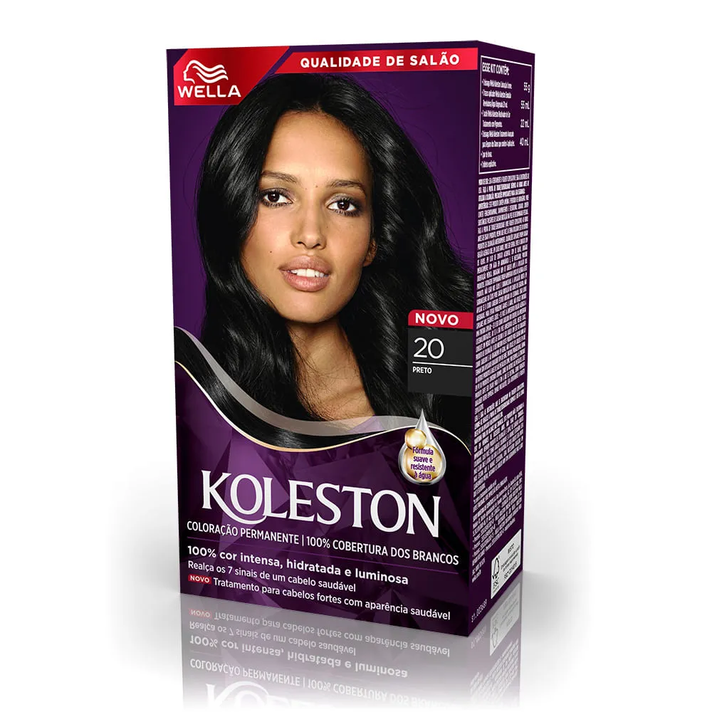 Tintura Koleston 20 Preto