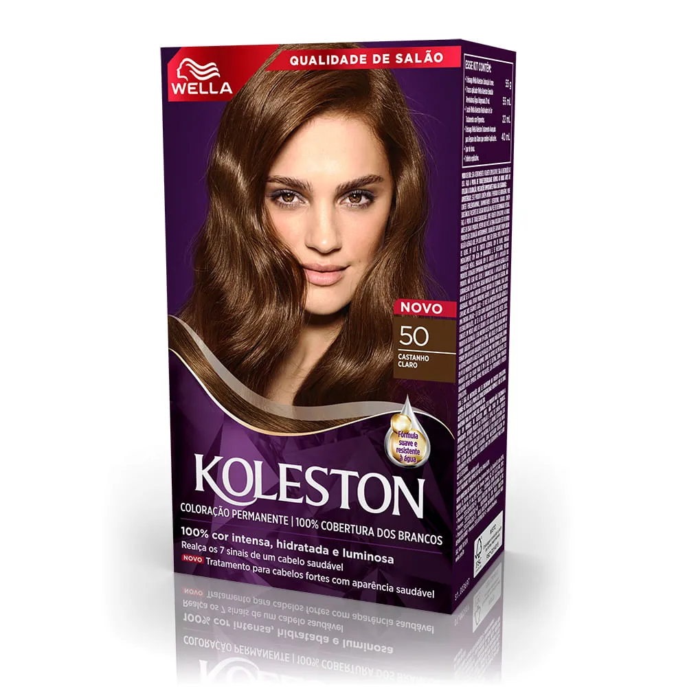 Tintura Koleston 50 Castanho Claro