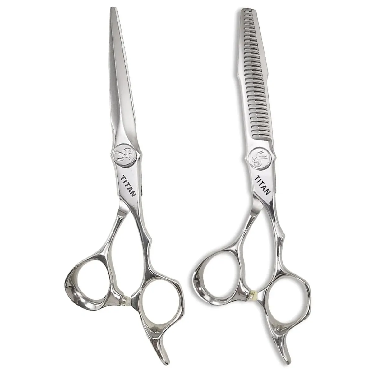 Kit Tesoura Desbaste TJ630 + Fio Navalha Titan TJ60 6.0 Polegadas