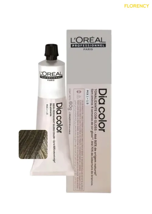 Tonalizante L'oréal Professionnel Dia Color 6.23 Louro Escuro Irisado Dourado 60g
