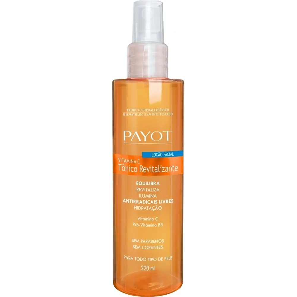 Tônico Facial Revitalizante Vitamina C Payot 220Ml