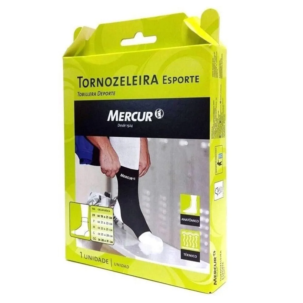 Tornozeleira Esporte Tamanho PP Mercur