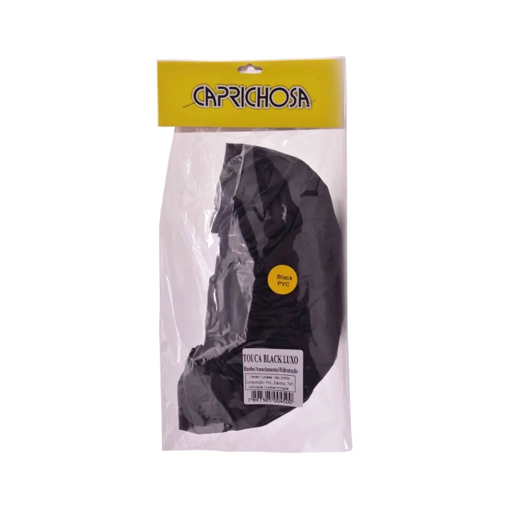 Touca De Banho Caprichosa Black Luxo c/1un