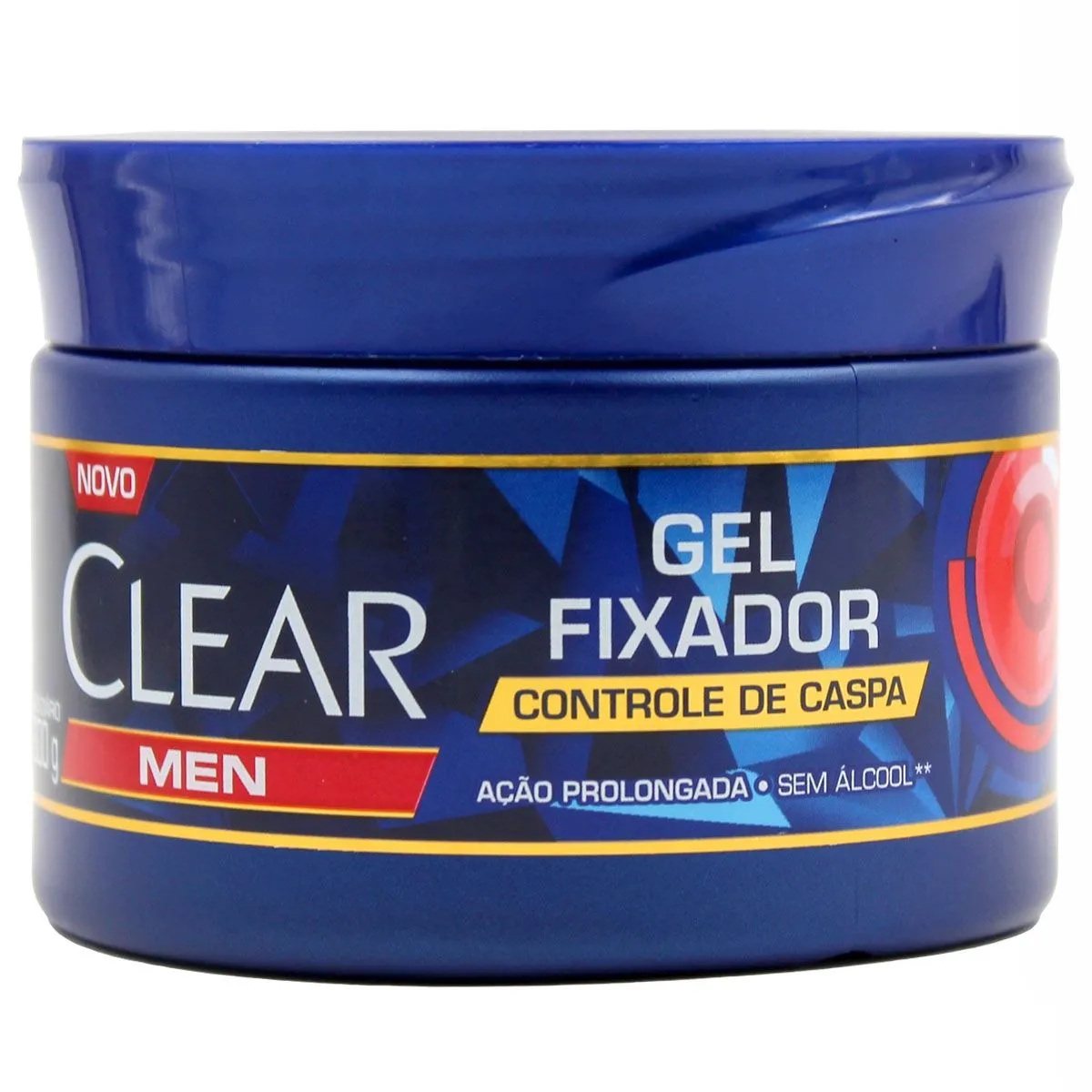 Tratamento para Cabelo Gel Fixador 300g Clear Men