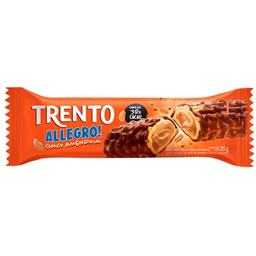 Trento Allegro Choco Amendoim 35G