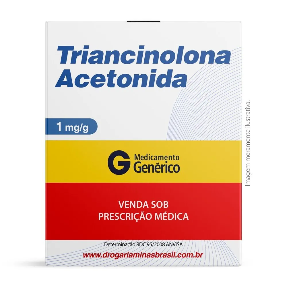 Triancinolona Acetonida 1Mg/G Pomada 10G - Genérico Prati Donaduzzi
