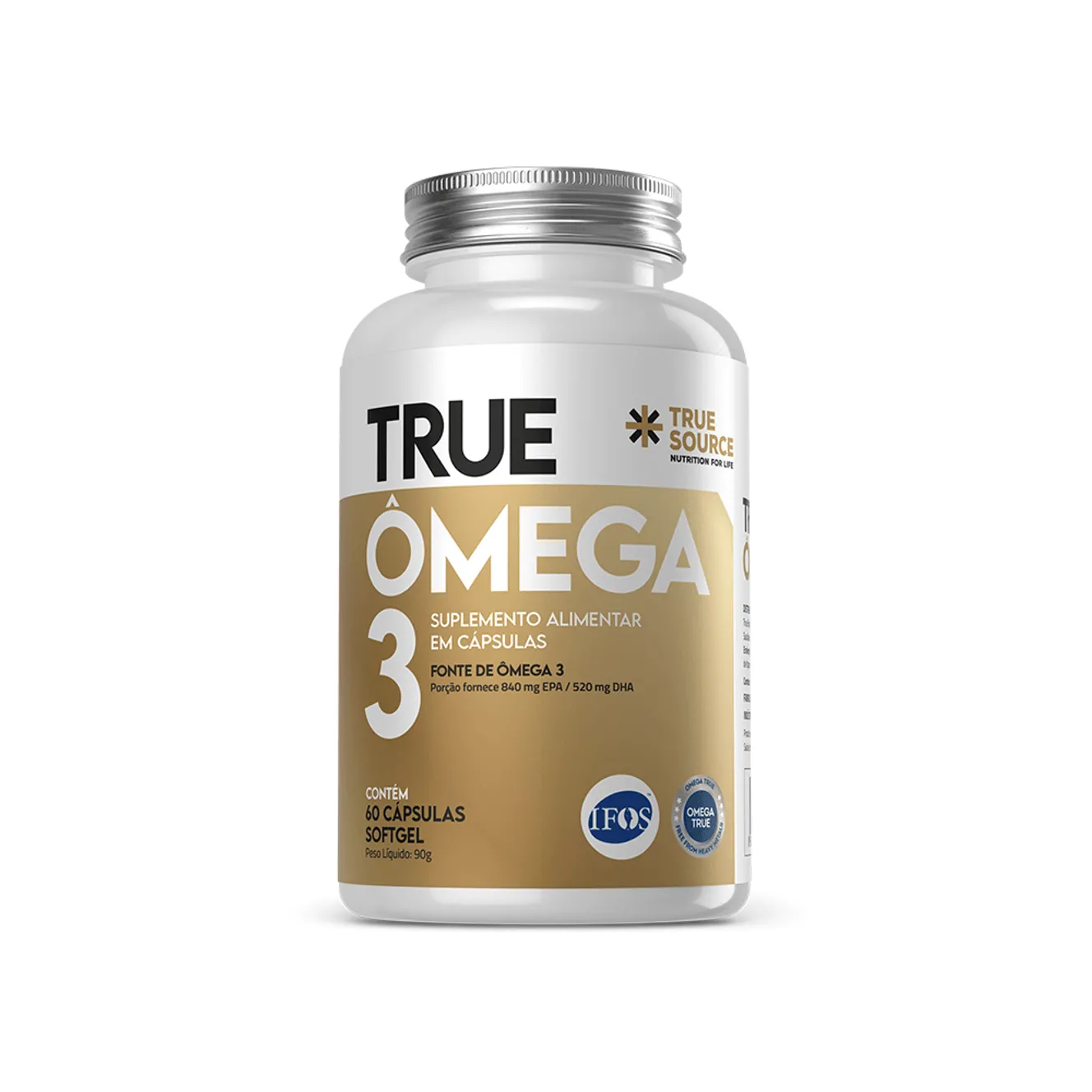 True Ômega 3 com Vitamina E 60 Cápsulas