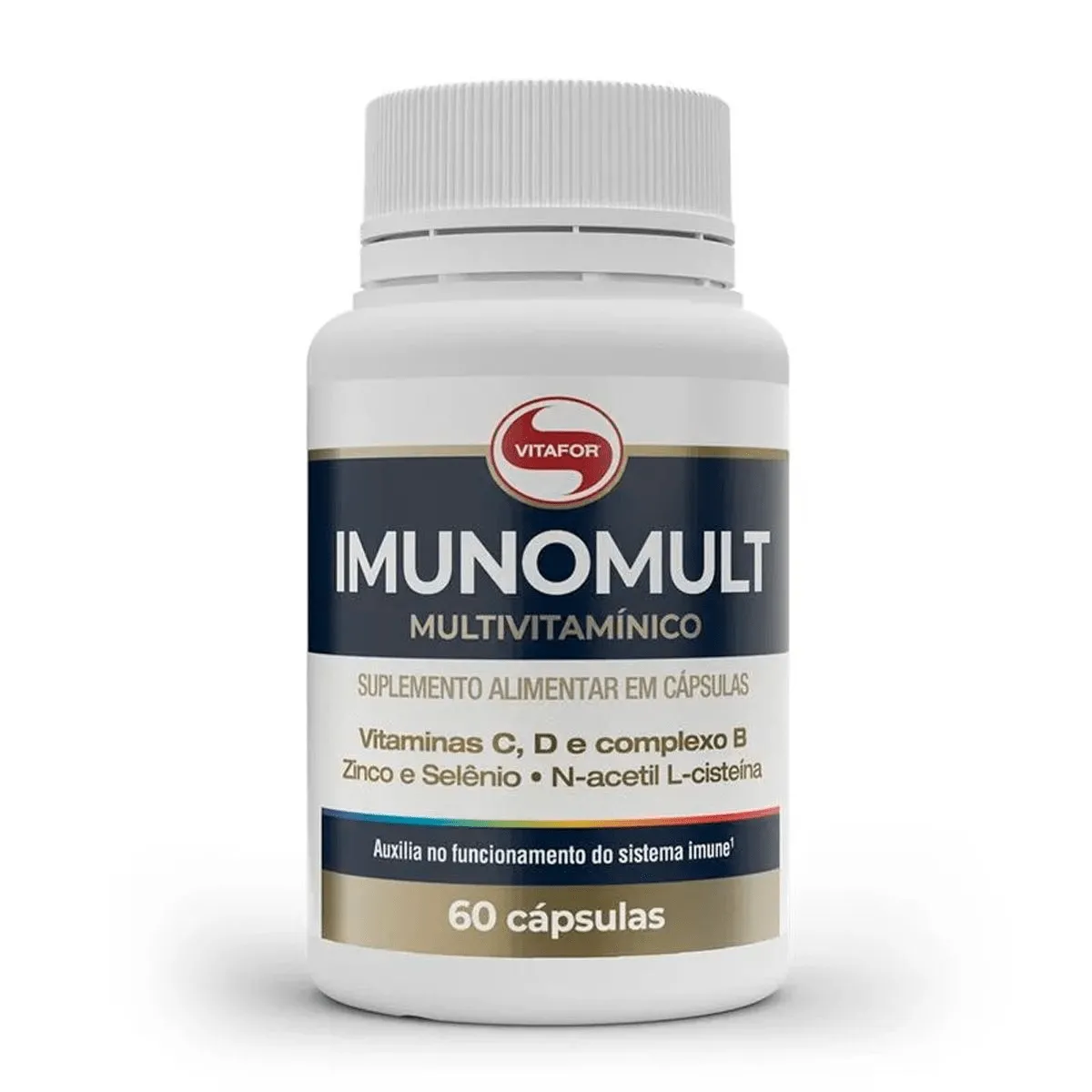 Vitafor Imunomult 1000mg com 60 Cápsulas
