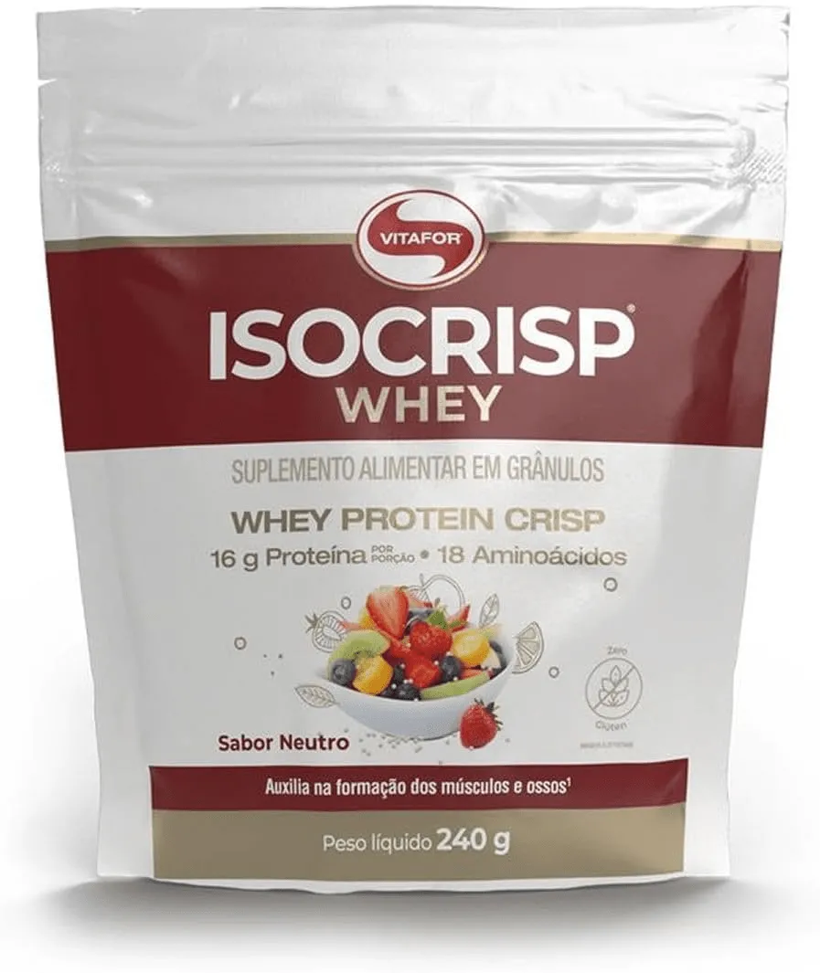 Vitafor Isocrisp Whey Neutro 240g