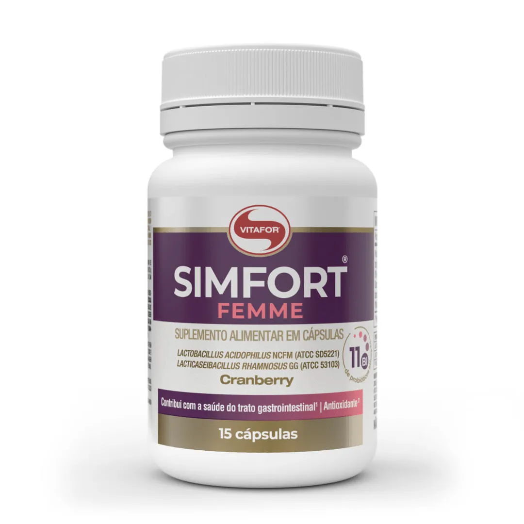 Vitafor Simfort Femme 650mg com 15 Cápsulas