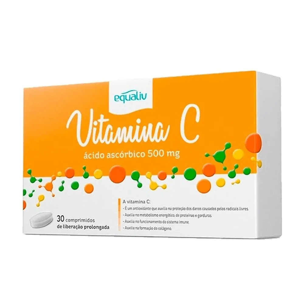 Vitamina C Equaliv Com 30 Comprimidos
