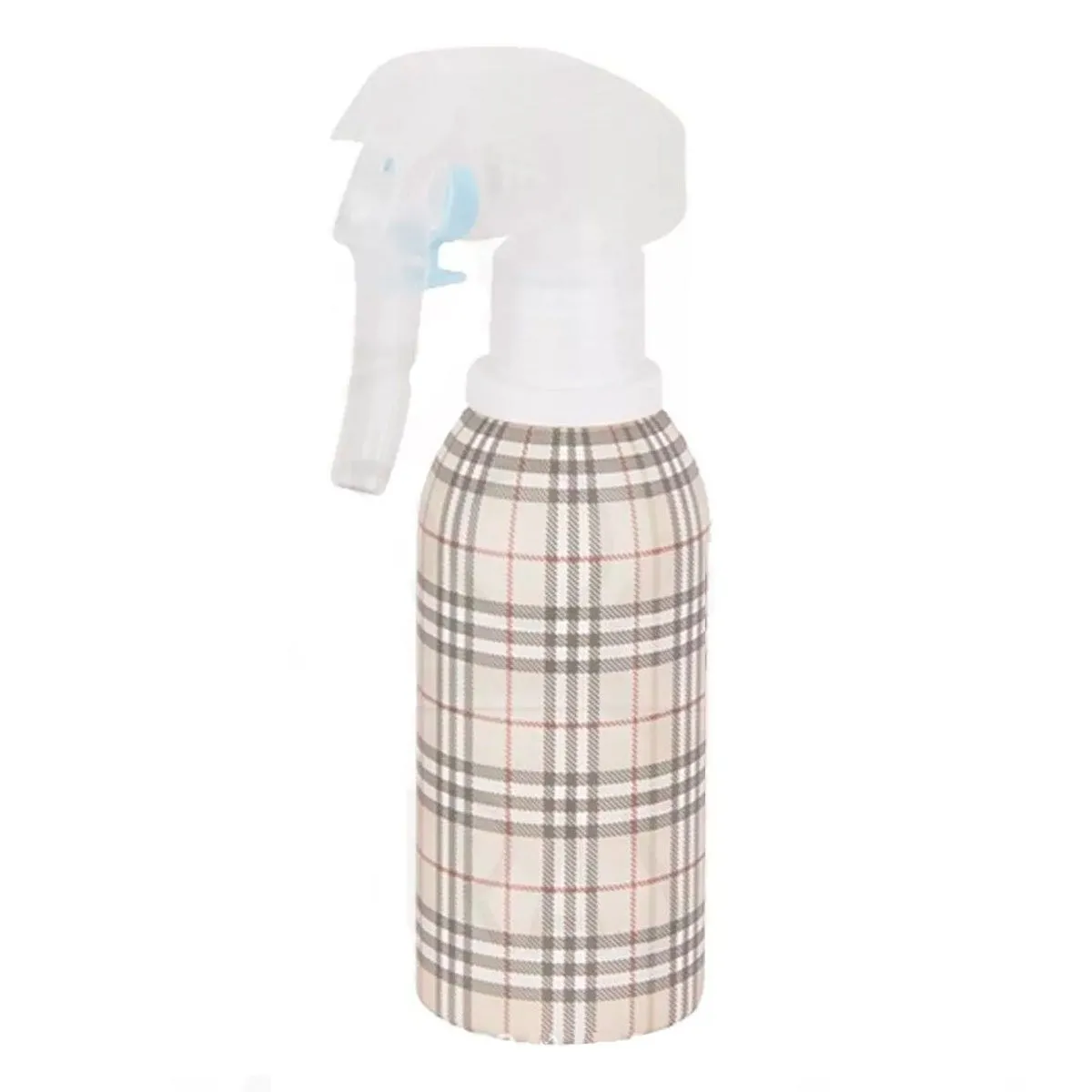 Borrifador de Água Barbearia Cabeleireiro Alumínio Xadrez Bege