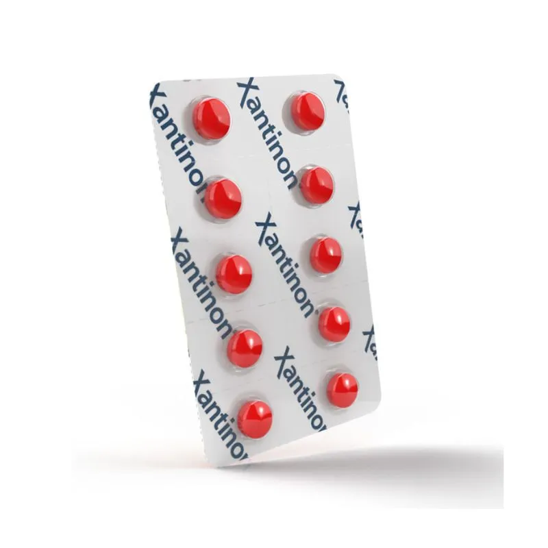 Xantinon 10 Drágeas Envelope União Química