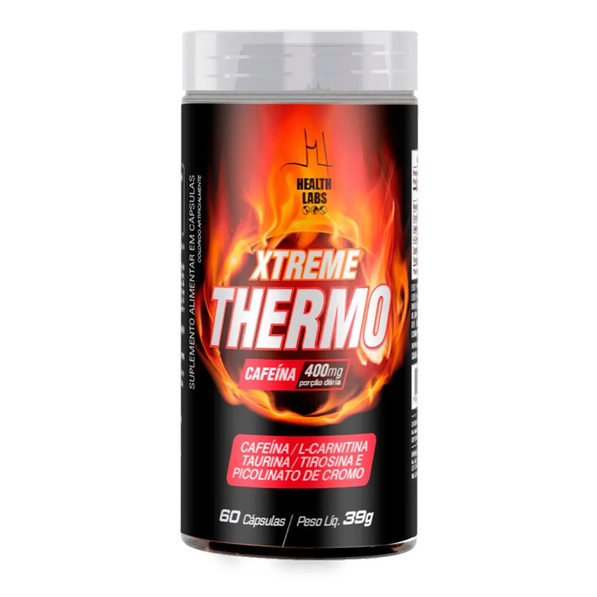 Xtreme Thermo Com 60 Cápsulas Health Labs
