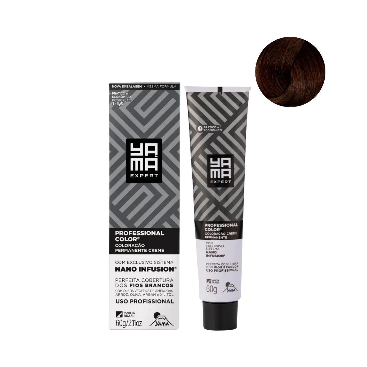 Yamá Color Nano Infusion 6.3 Loiro Escuro Dourado | By Linda