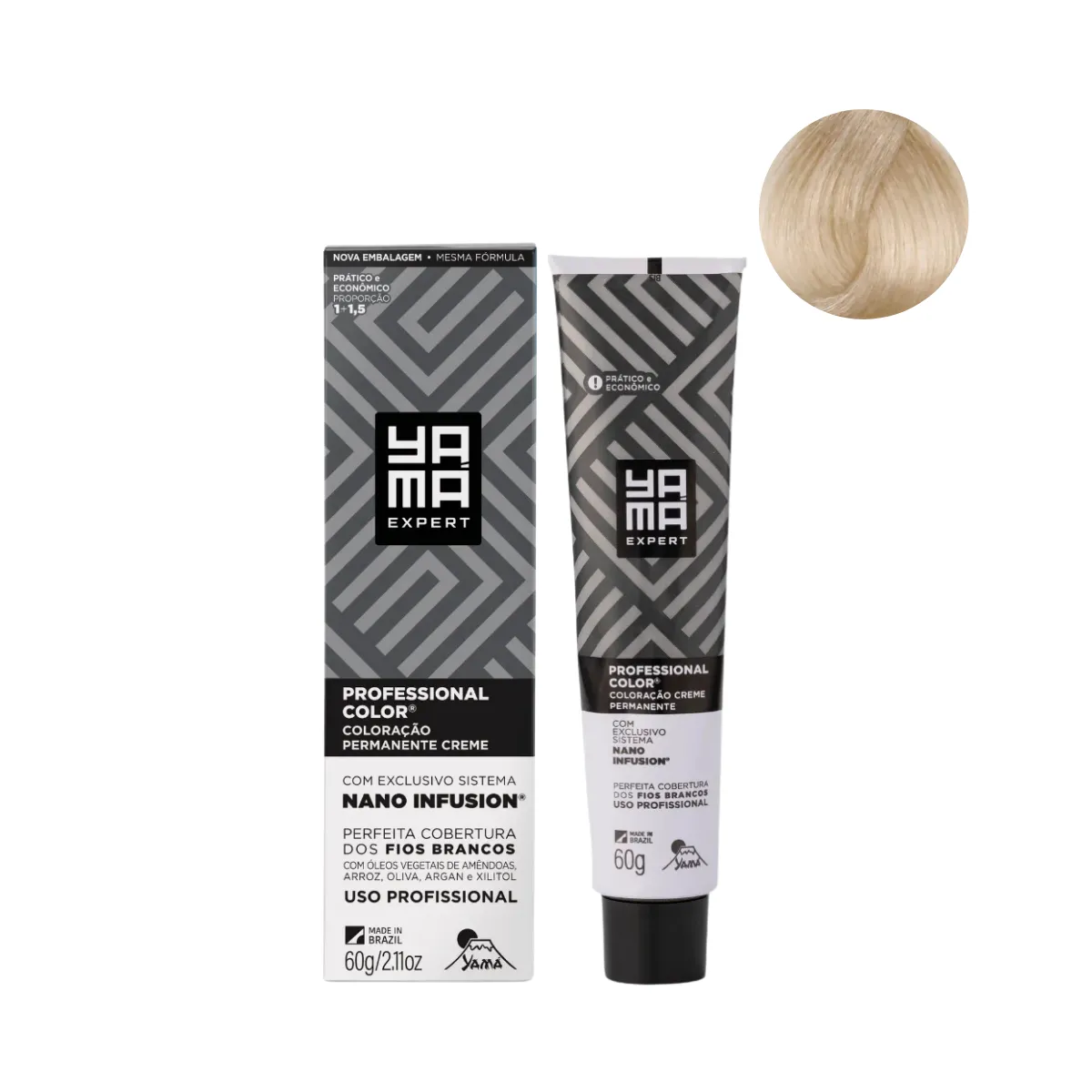 Yamá Color Nano Infusion 10.13 Loiro Clarissimo Acinzentado Dourado | By Linda