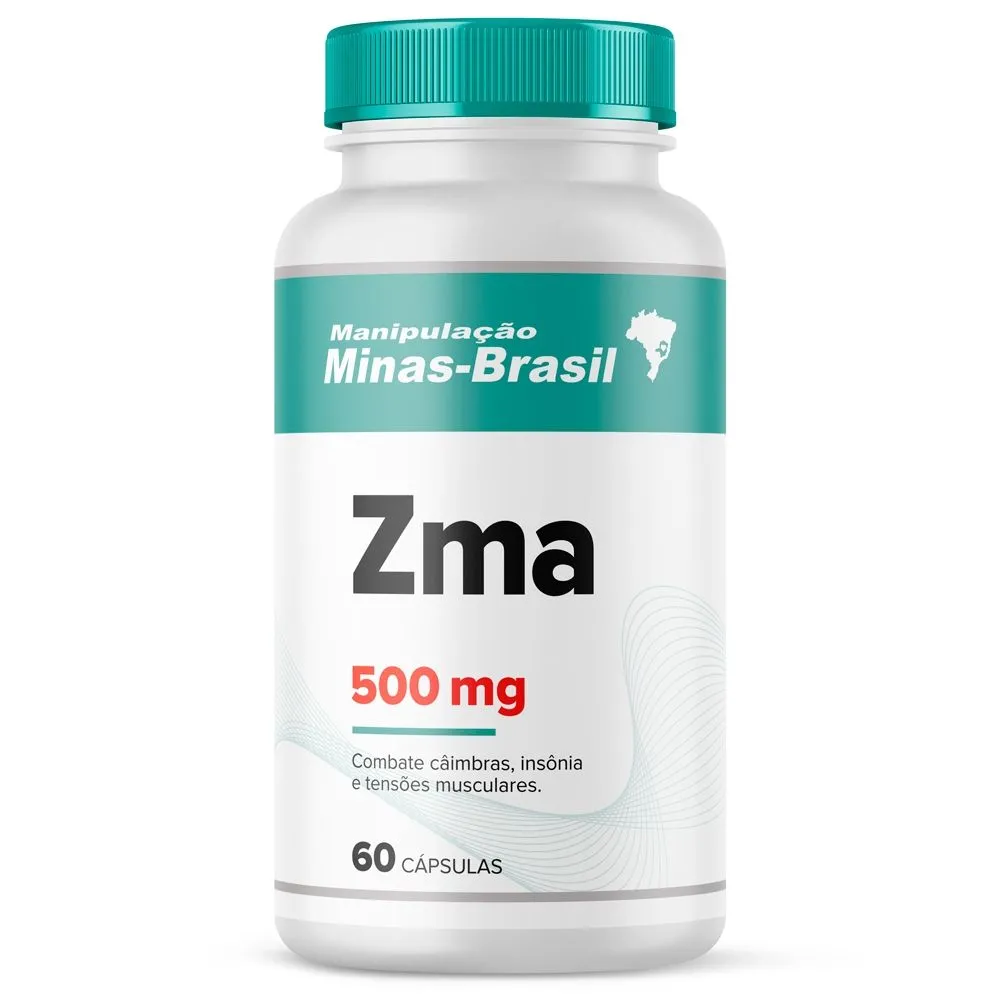Zma 500Mg com 60 Cápsulas